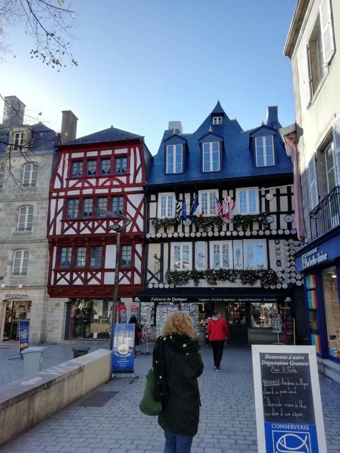 Les Roches Du Cabellou 150M De La Mer Villa Concarneau Buitenkant foto